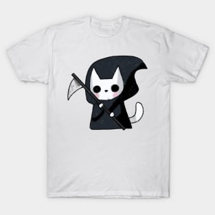 Grim reaper cat drawing T-Shirt